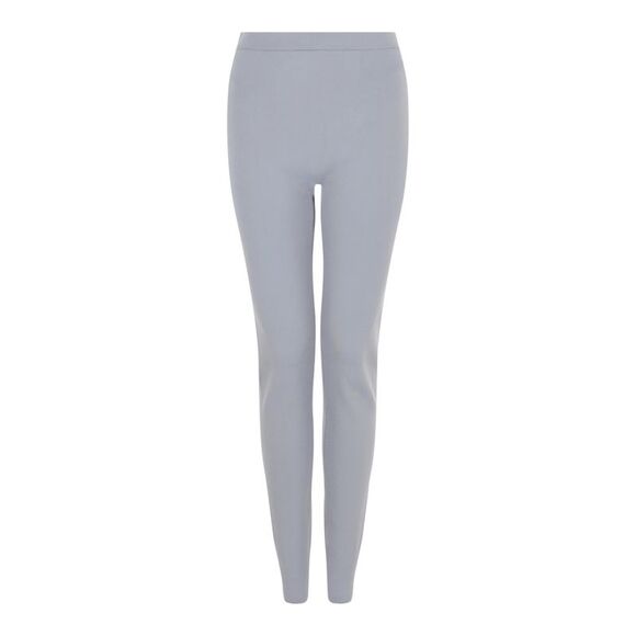 Ferragamo Slim Knit Pants Grey Womens
